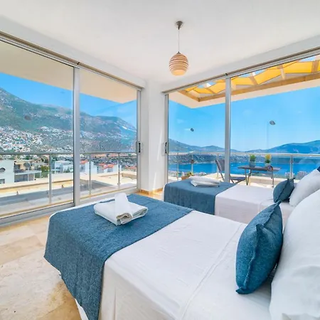 Villa Sleeps 10 Pool Air Con Wifi Kalkan